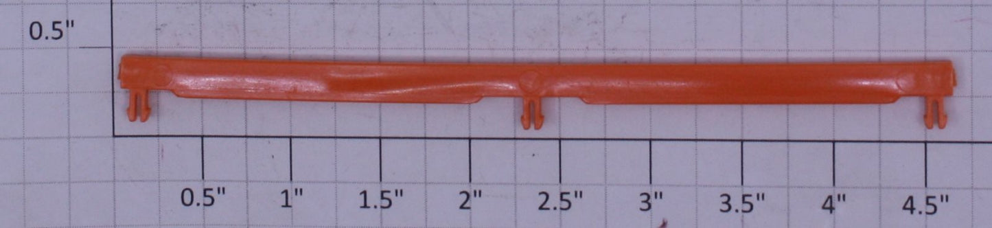 Acme 2520-823 4-1/2" Orange Plastic Upper Door Guide