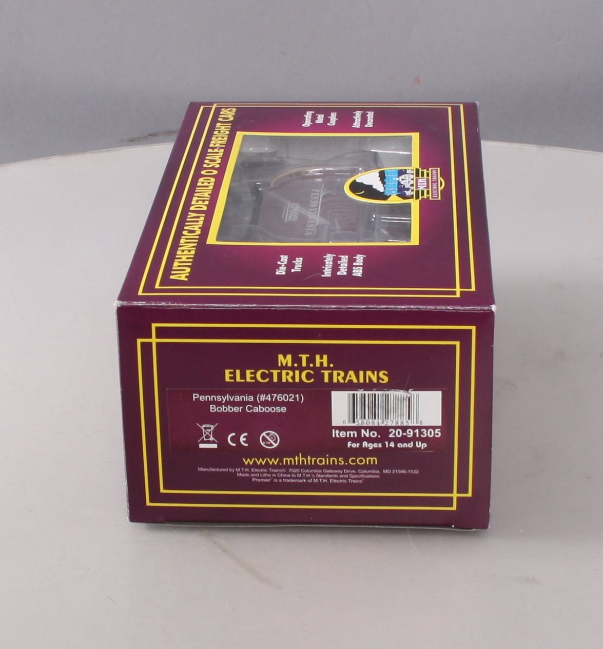 MTH 20-91305 Pennsylvania Bobber Caboose #476021