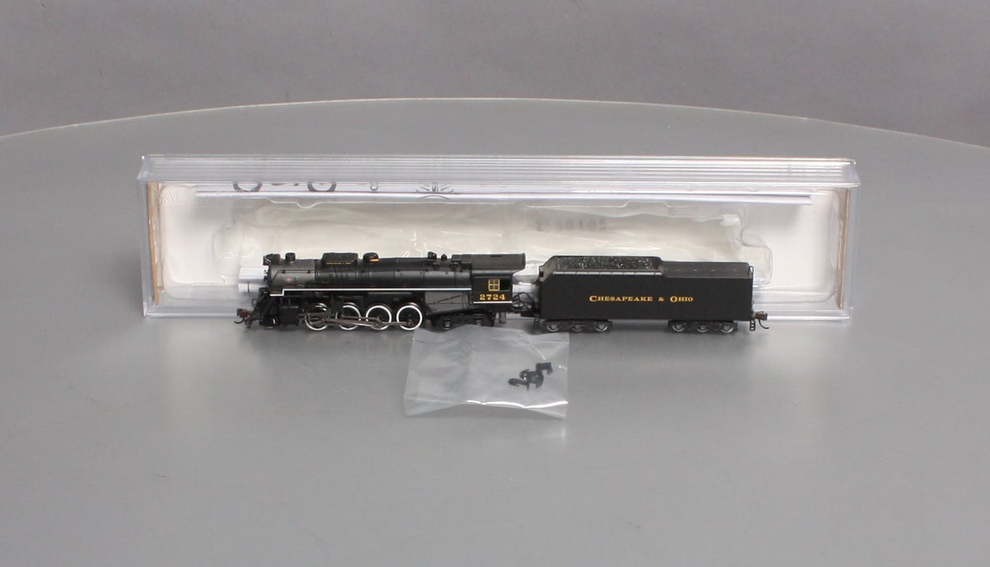 Bachmann 50953 N Chesapeake & Ohio 2-8-4 Berkshire Tender w/Sound & DCC #2724