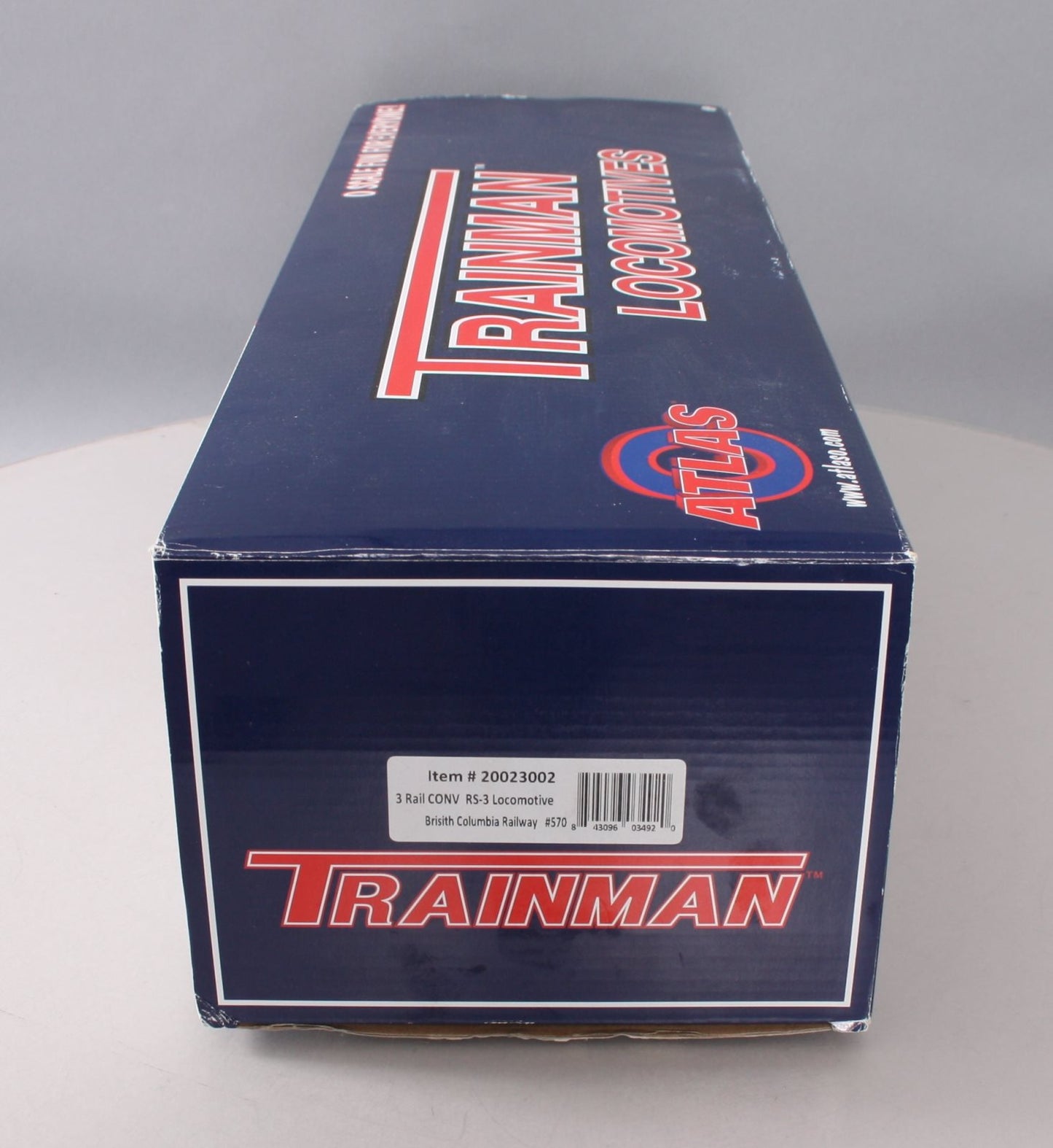 Atlas 20023002 O British Columbia Trainman Alco RS-3 3-Rail Diesel Loco #570