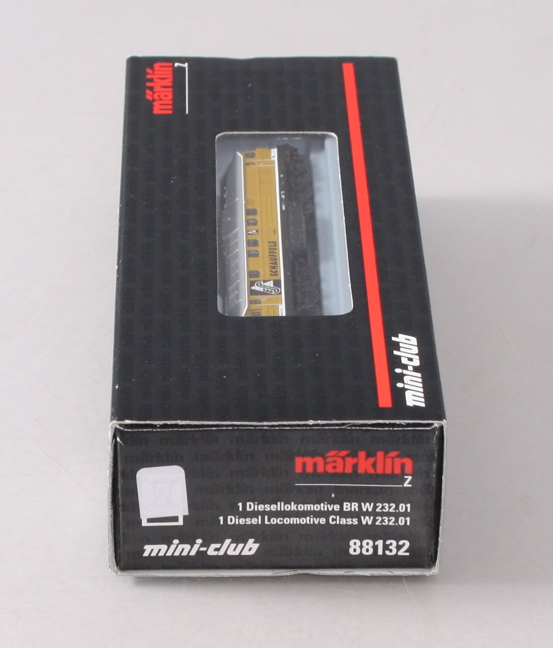 Marklin 88132 Z Scale Schauffele cl W232.01 Locomotive