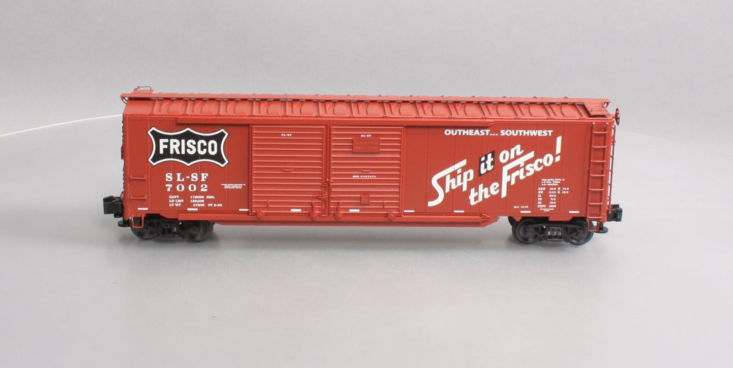 Lionel 6-82261 O Frisco 50' Double Door Boxcar #7002