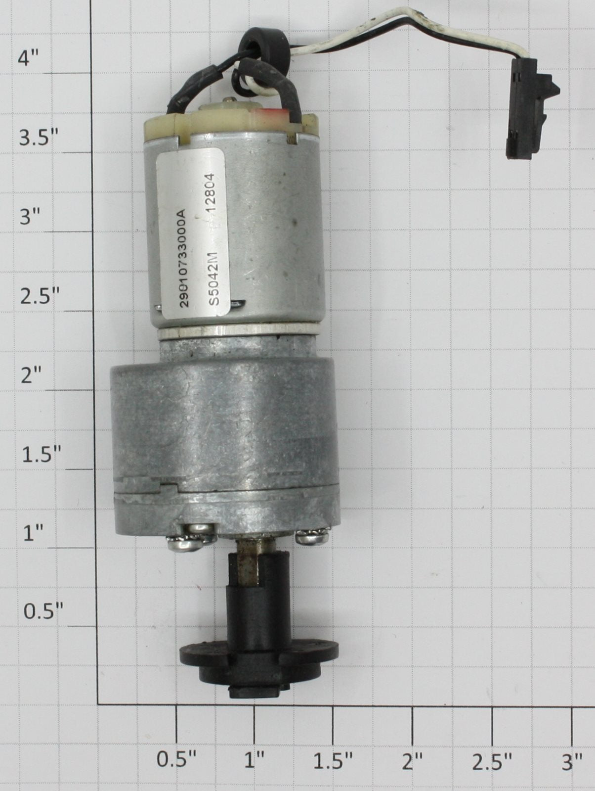 Acme 1000-X1377 Merkle-Korff Geared Motor 6V-12VDC 30RPM