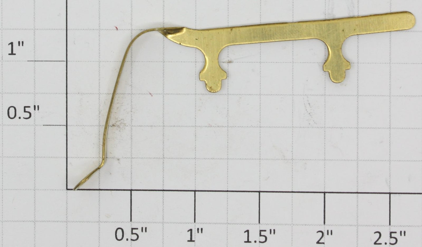 American Flyer 1218-2BF O Gauge Front Brass Handrail for Electric Loco