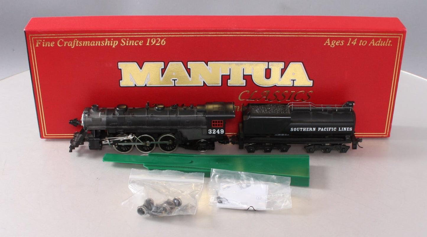 Mantua 340003 HO Scale Southern Pacific 4-6-2 Locomotive w/ Vandy Tender