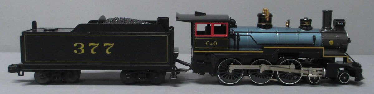 Williams 40602 O Chesapeake & Ohio Baldwin 4-6-0 Steam Locomotive & Tender #377