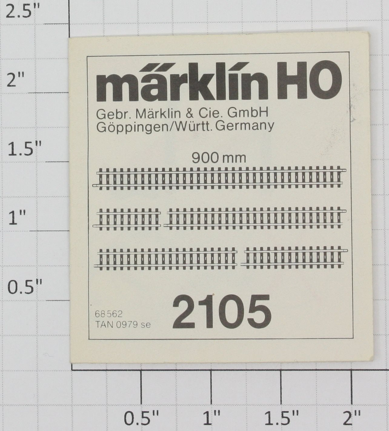 Marklin 2105 Instructions For 2105