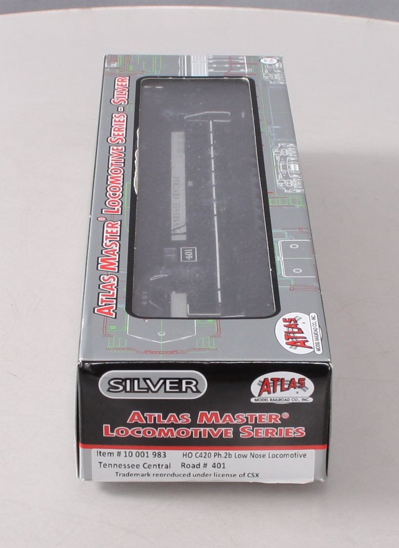 Atlas 10001983 HO Tennessee Central C420 Phase 2A Low Nose Diesel Loco #401