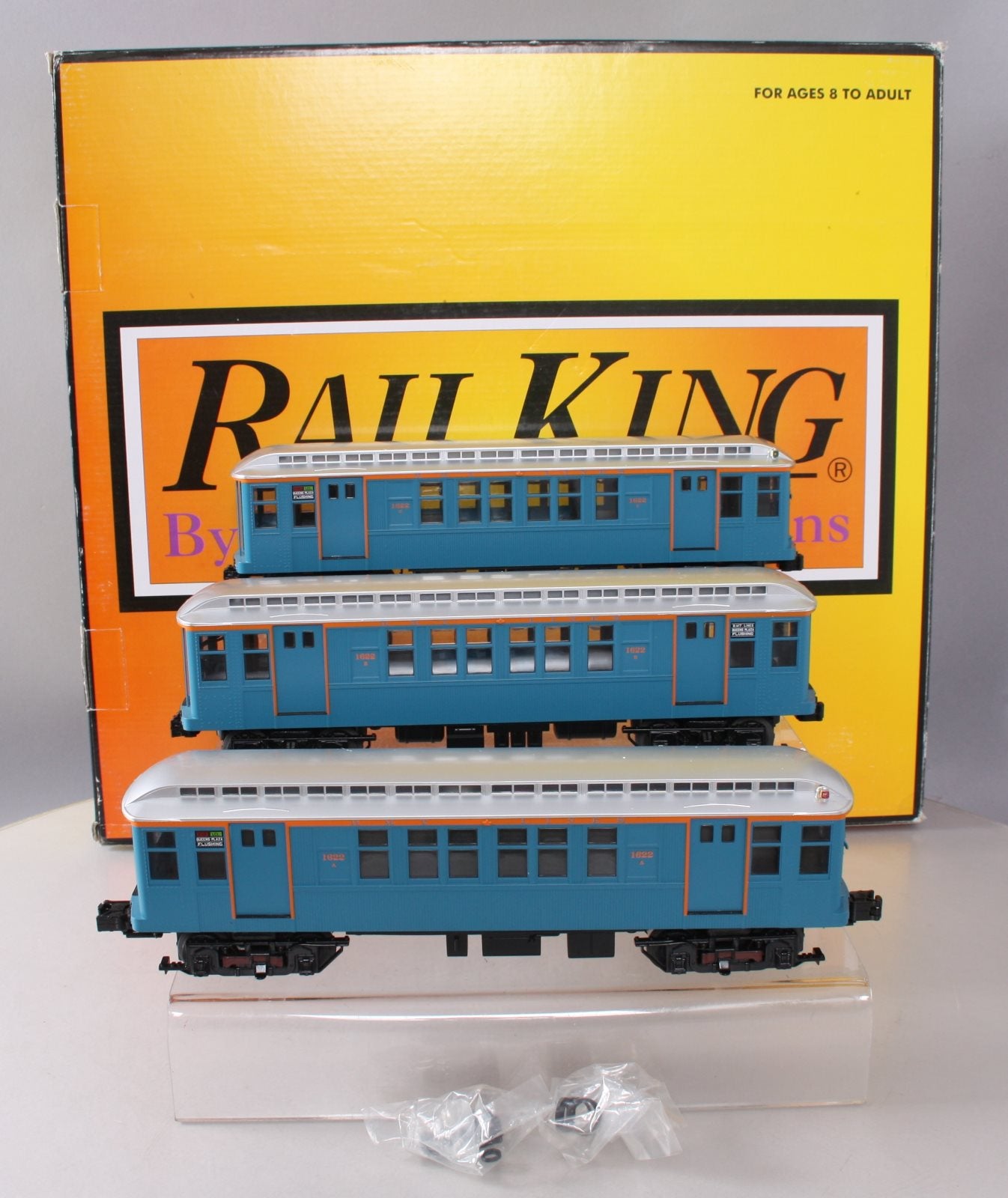 MTH 30-2760-1 O New York Transit Q Type Subway Set w/Proto