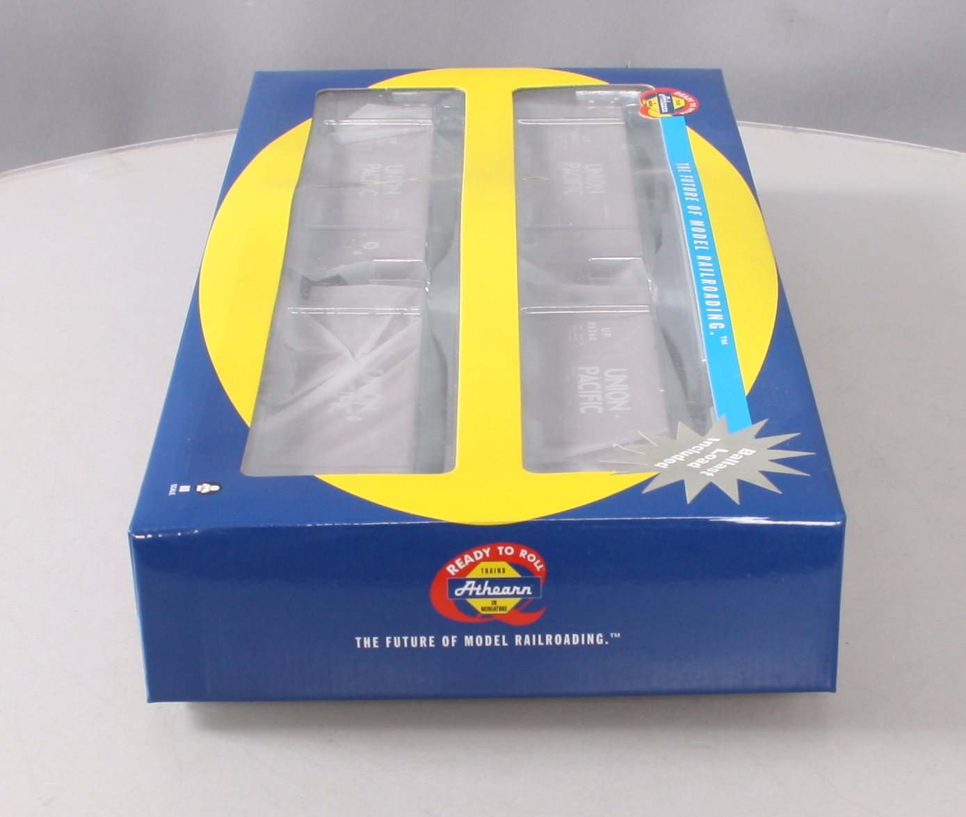 Athearn 14531 HO Union Pacific 40' Offset Ballast Hopper w/Load (4 - Car Set)
