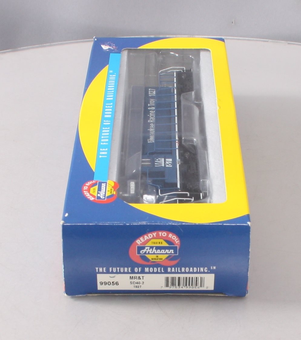 Athearn 99056 HO Scale Milwaukee Racine & Troy SD40-2 Diesel Locomotive #1027