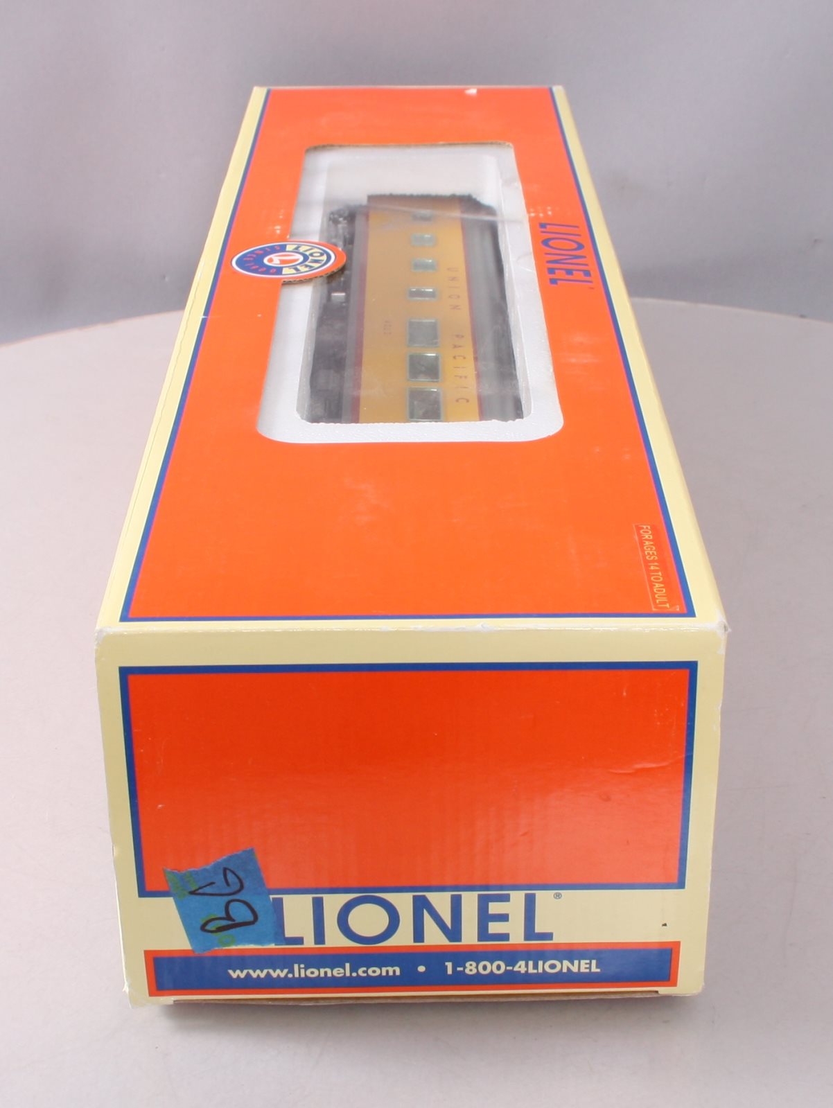 Lionel 6-25574 O Gauge Union Pacific 18" Aluminum StationSounds Diner #4803