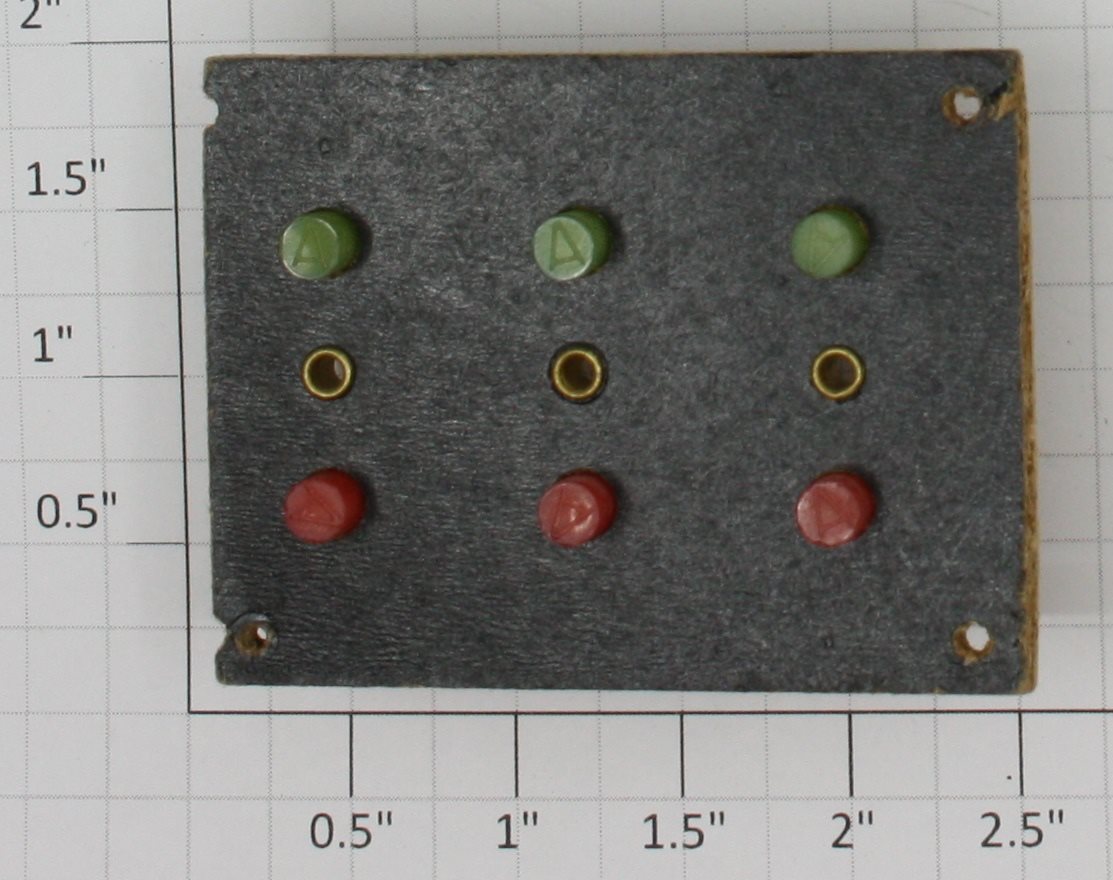 Acme 303X Flush Mount 6-Button Panel Switch - Operates 3 Switches