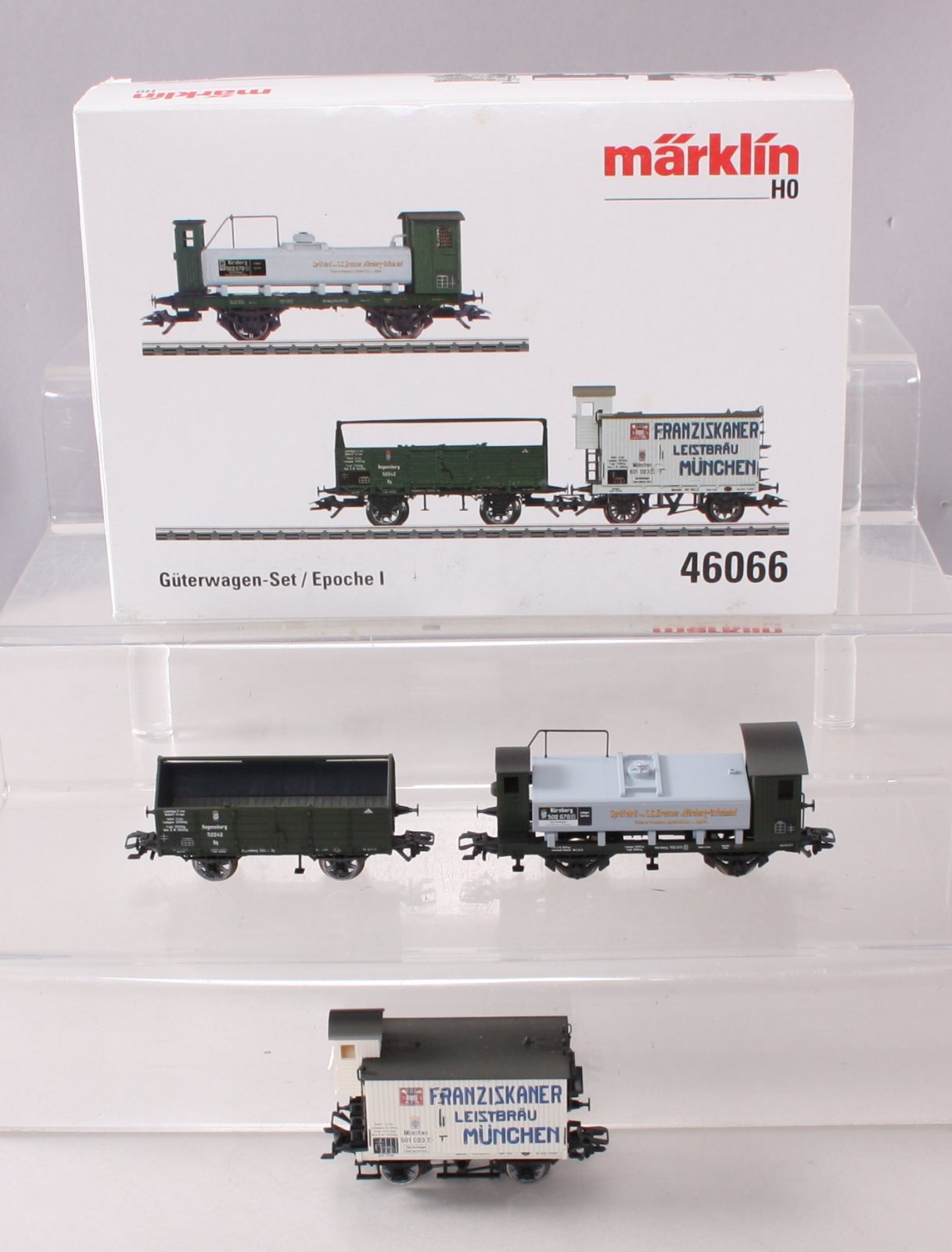 Marklin 46066 HO Freight 3-Car Guterwagen Set – Trainz