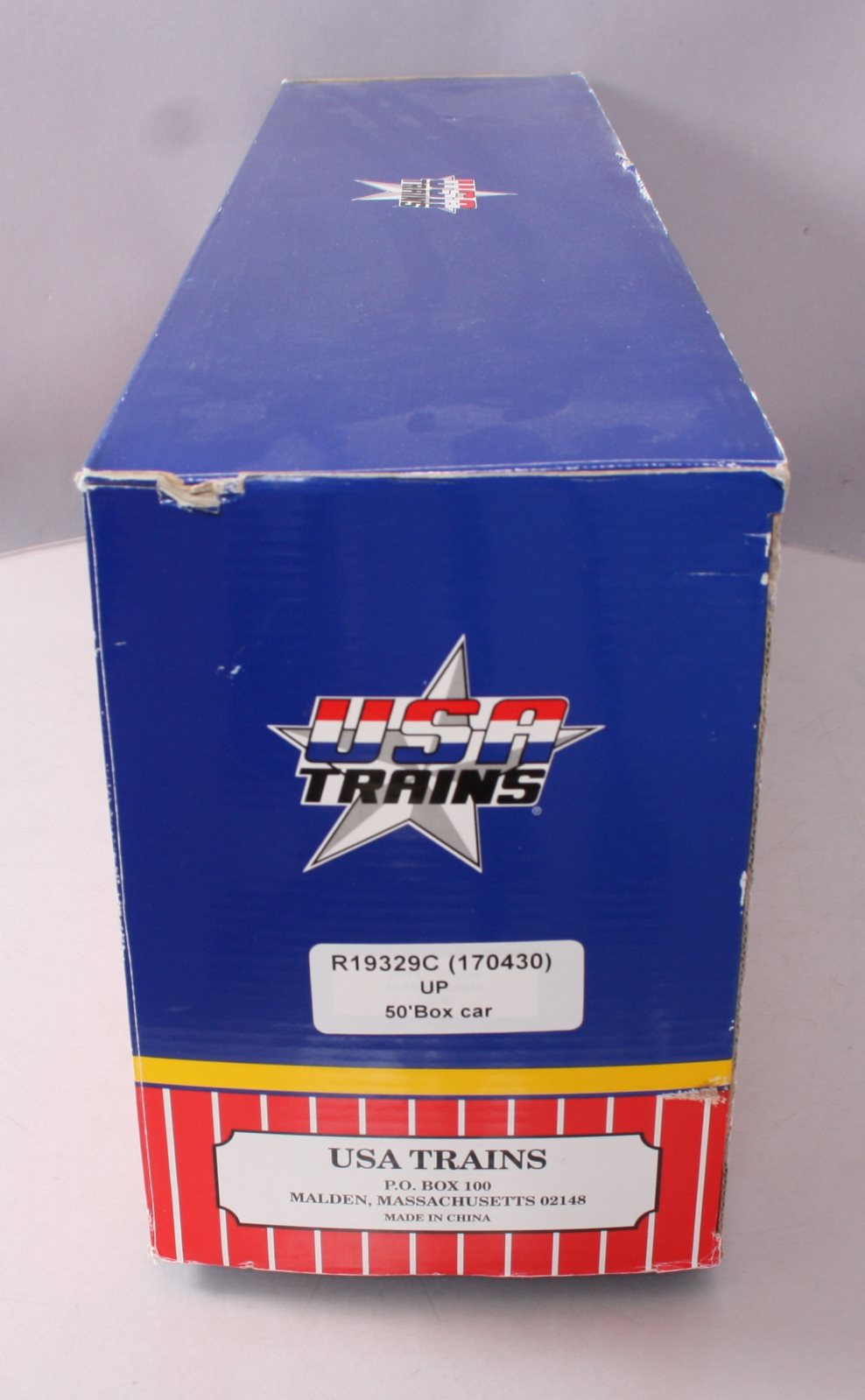 USA Trains R19329C G Gauge Union Pacific 50' Steel Boxcar #170432