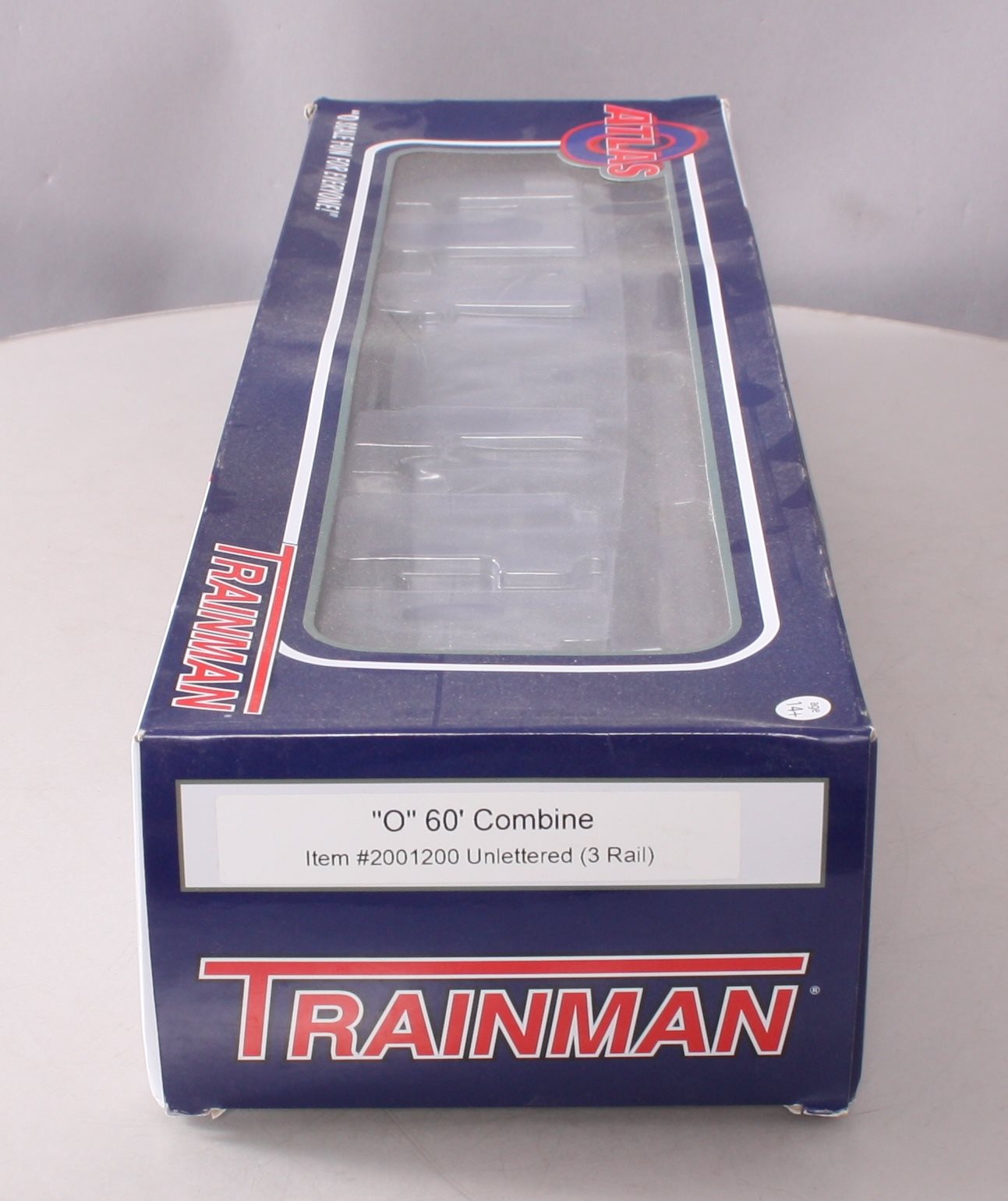 Atlas 2001200 O Gauge Undecorated 3-Rail Trainman 60' Combine Passenger Car