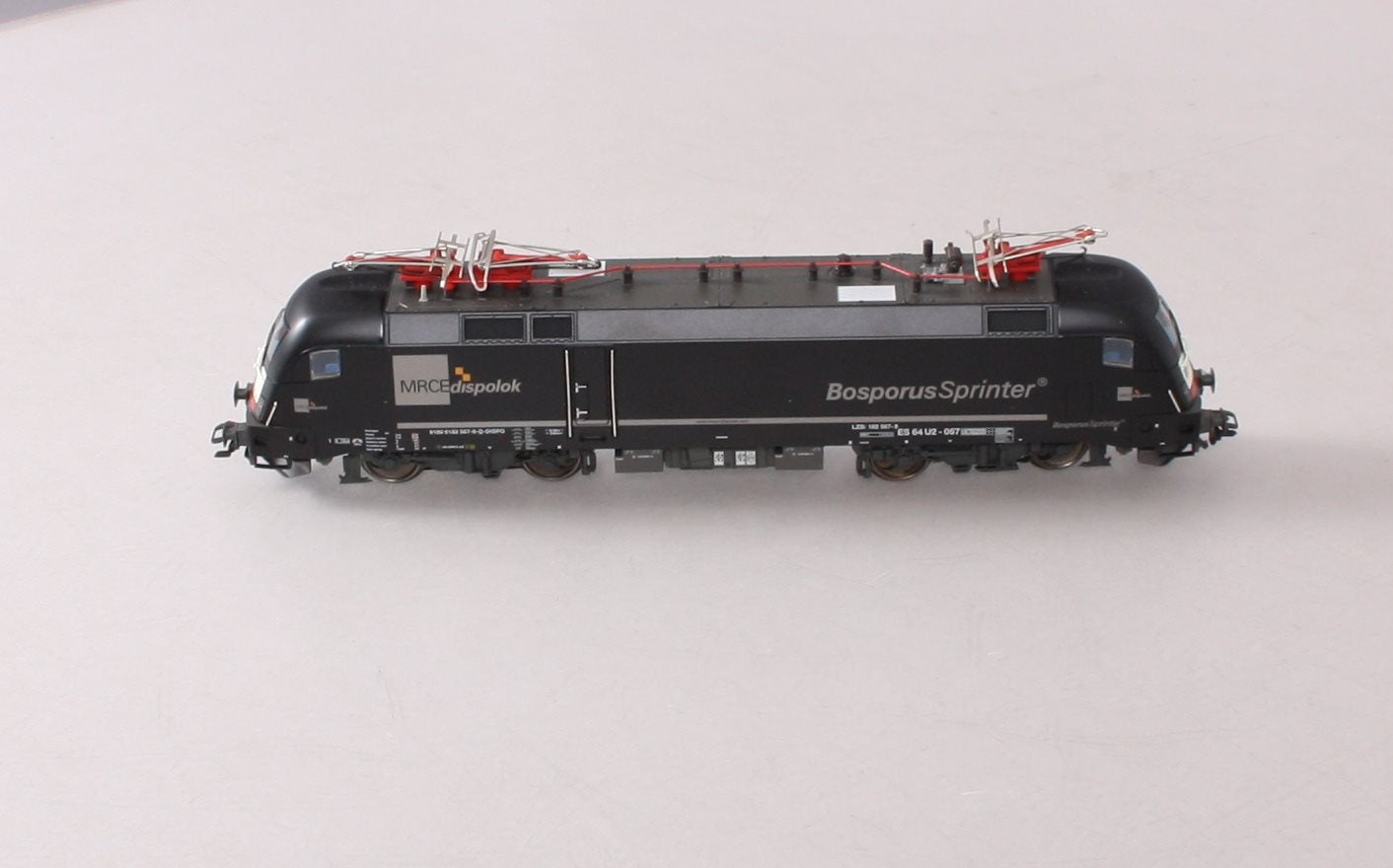 Marklin 39837 HO MRCE dispolok Bosporus Sprinter ES 64 U2 Electric Locomotiive