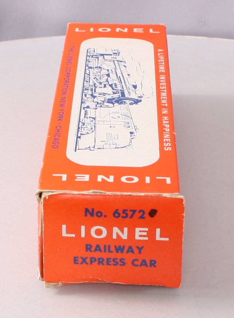 Lionel 6572 Vintage O Railway Express Agency Reefer Car