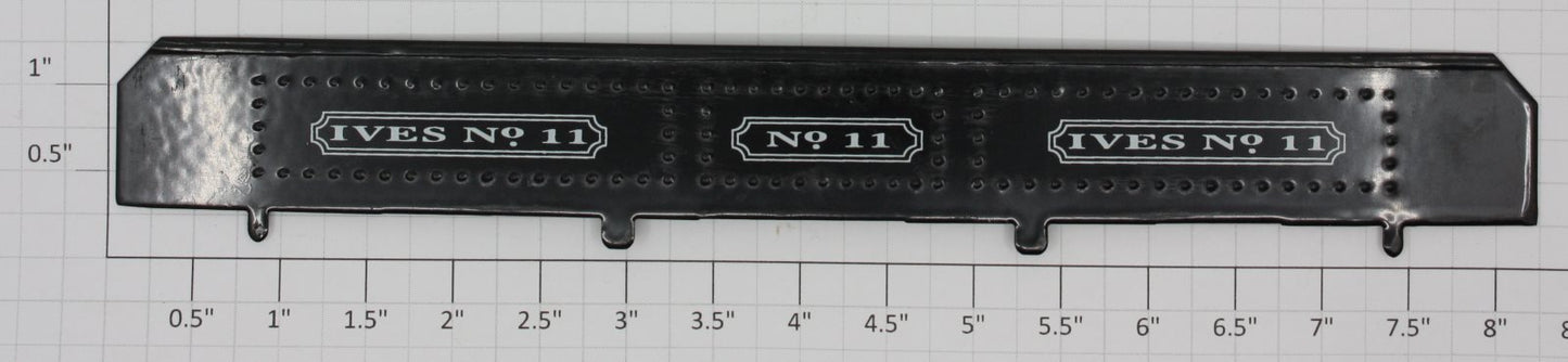 Ives 1100D-11RTS Ives No. #11 Unmolded Tender Side - Riveted