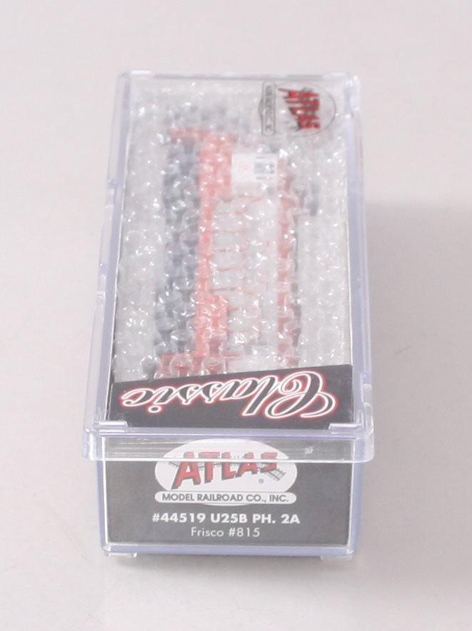Atlas 44519 N Scale Frisco U25B Phase 2A Diesel Locomotive #815 - DCC Ready