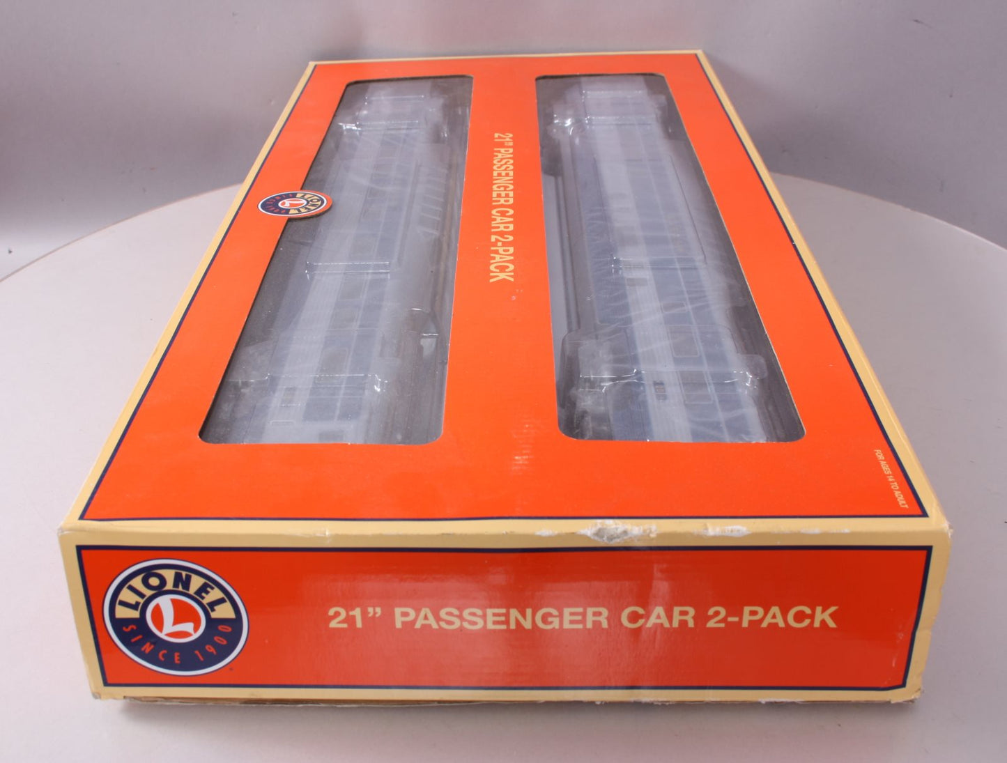 Lionel 6-82555 O Gauge Wabash Bluebird 21' Streamlined Passenger Car (Set of 2)