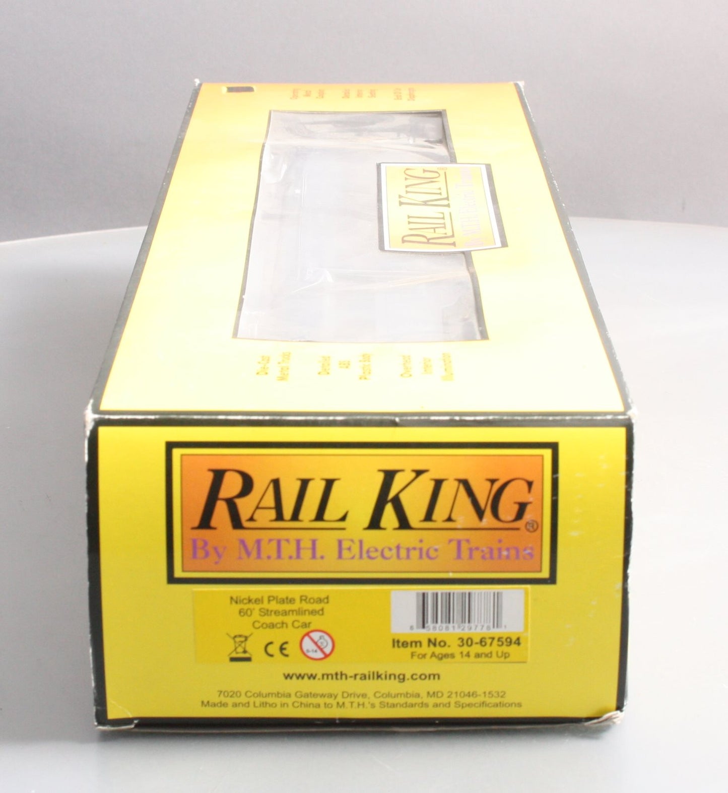 MTH 30-67594 NKP 60' Coach Car