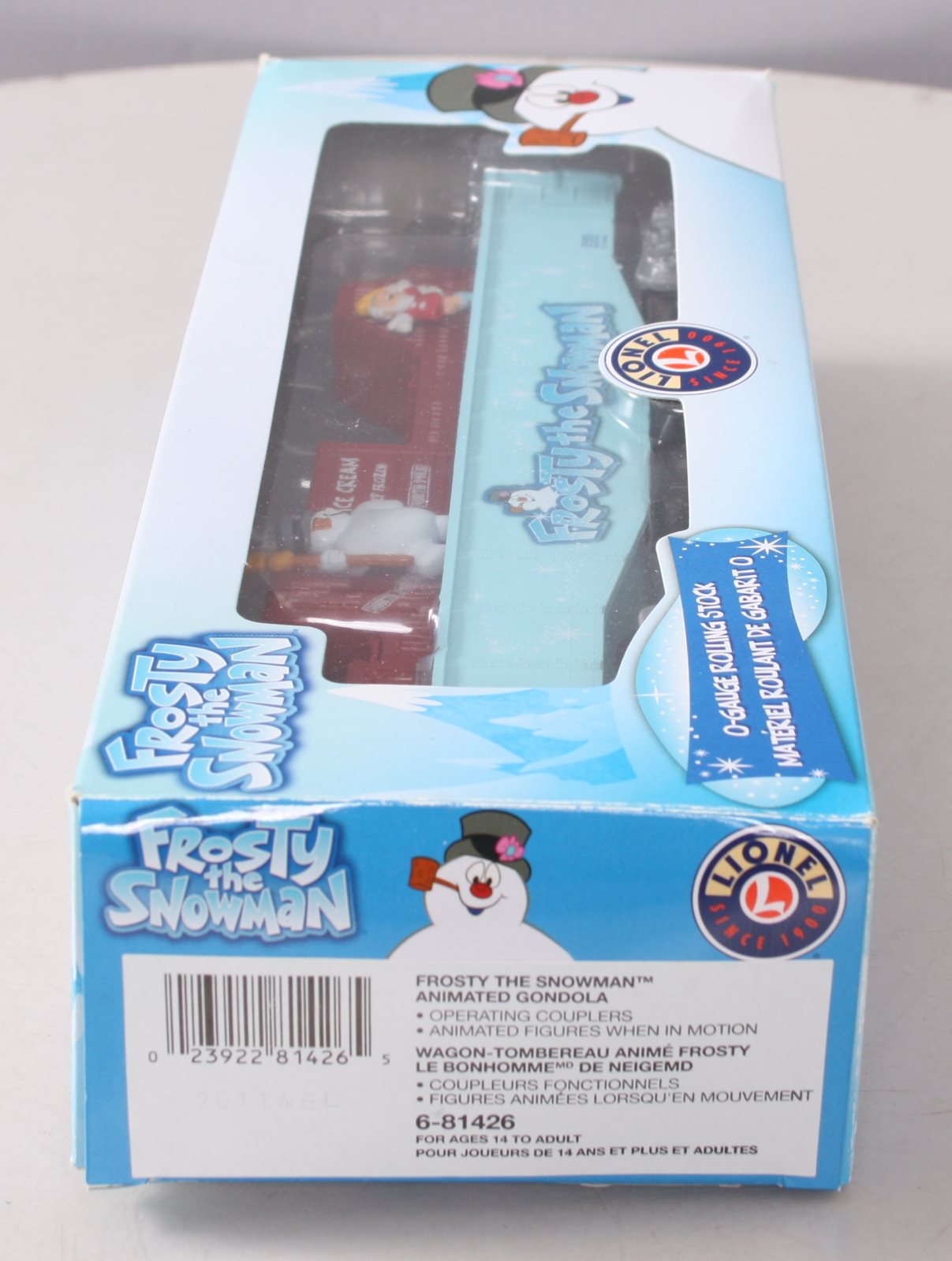 Lionel 6-81426 Frosty the Snowman Animated Gondola