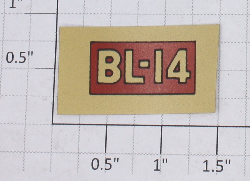 Buddy L BL-14 Buddy "L" Decal