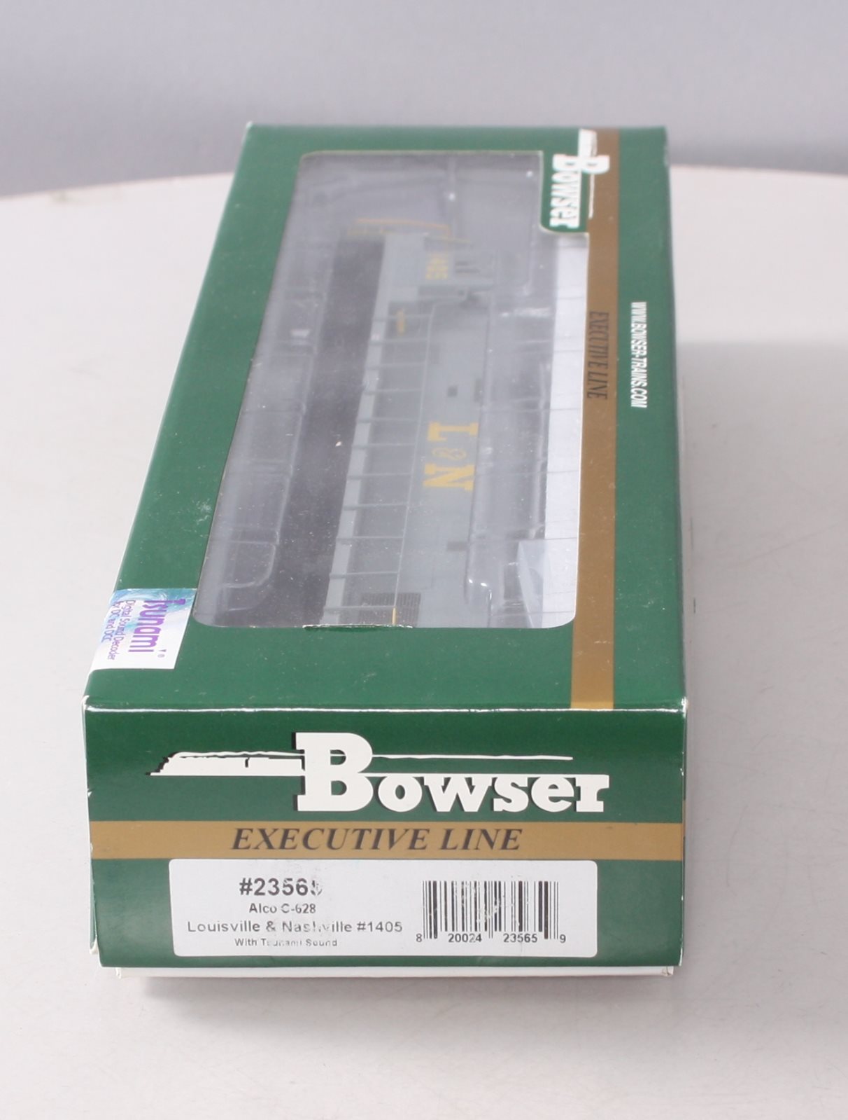 Bowser 23565 HO L&N Alco C-628 Diesel Locomotive w/Tsunami Sound #1405
