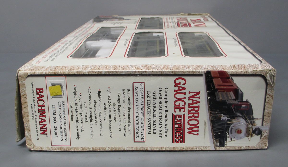 Bachmann 25002 On30 Colorado & Southern Passenger Train Set