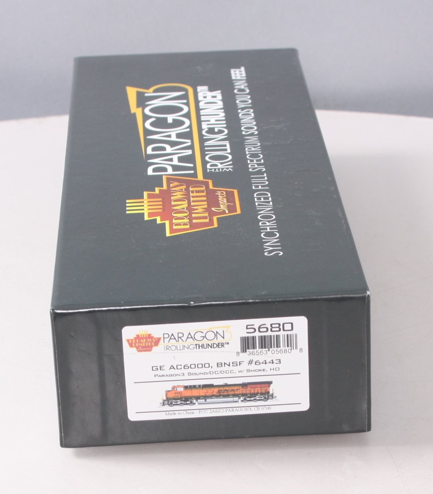 Broadway Limited 5680 HO BNSF GE AC6000 with DC/Sound/DCC #6443