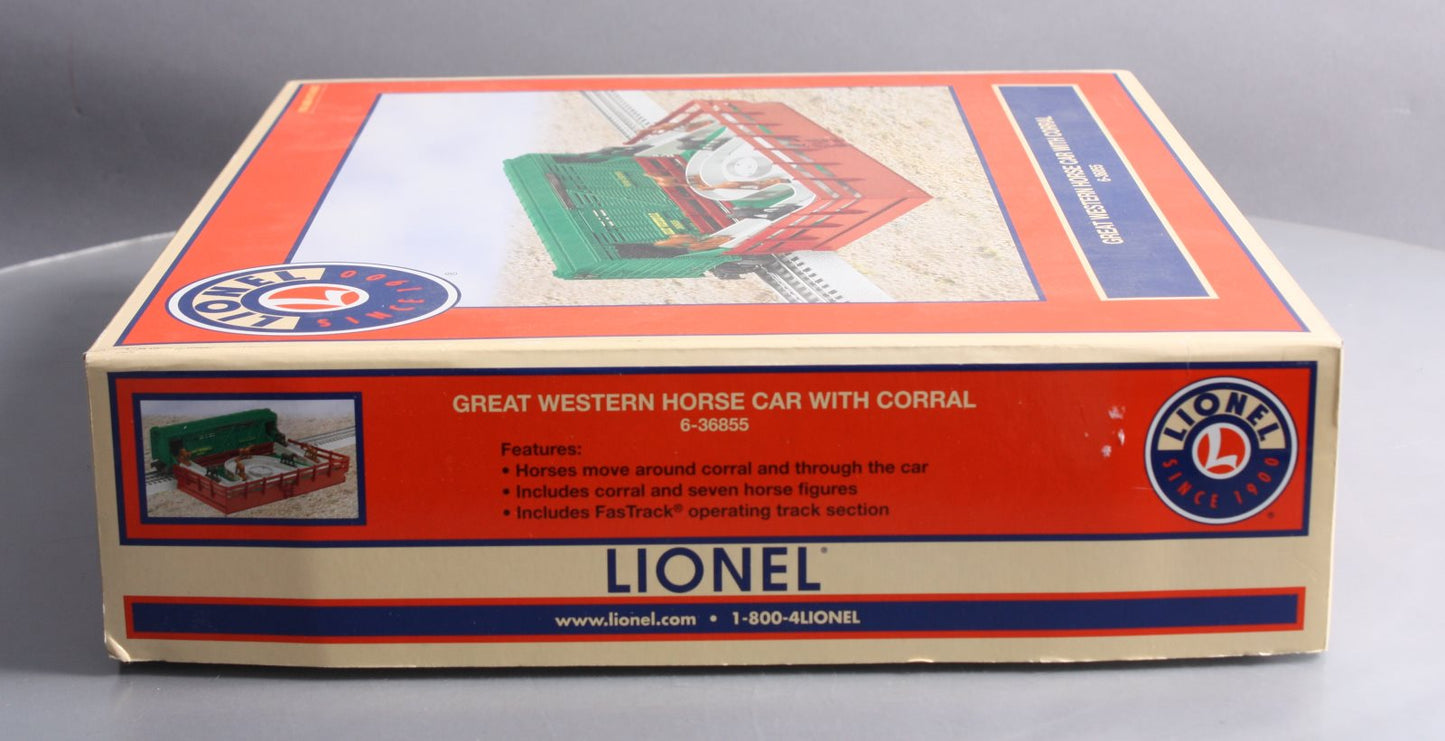 Lionel 6-36855 GW Operating Horse Car w/Corral