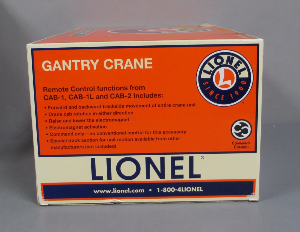 Lionel 6-82022 O Steel Command Control Gantry Crane