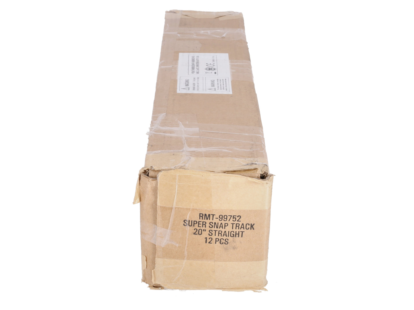 K-Line K-0751 Aristo-Craft O RMT-99752 SuperSnap 20" Straight Track (Pack of 12)