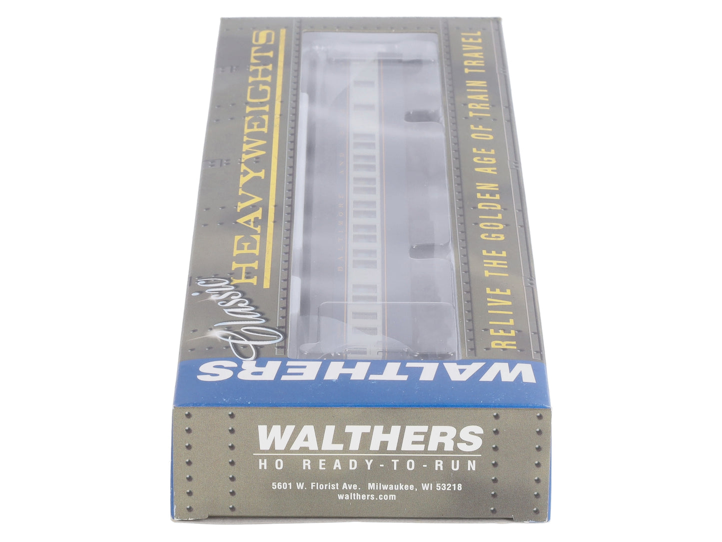Walthers 932-10010 HO Scale B&O Heavyweight 12-1 Pullman Sleeper Car