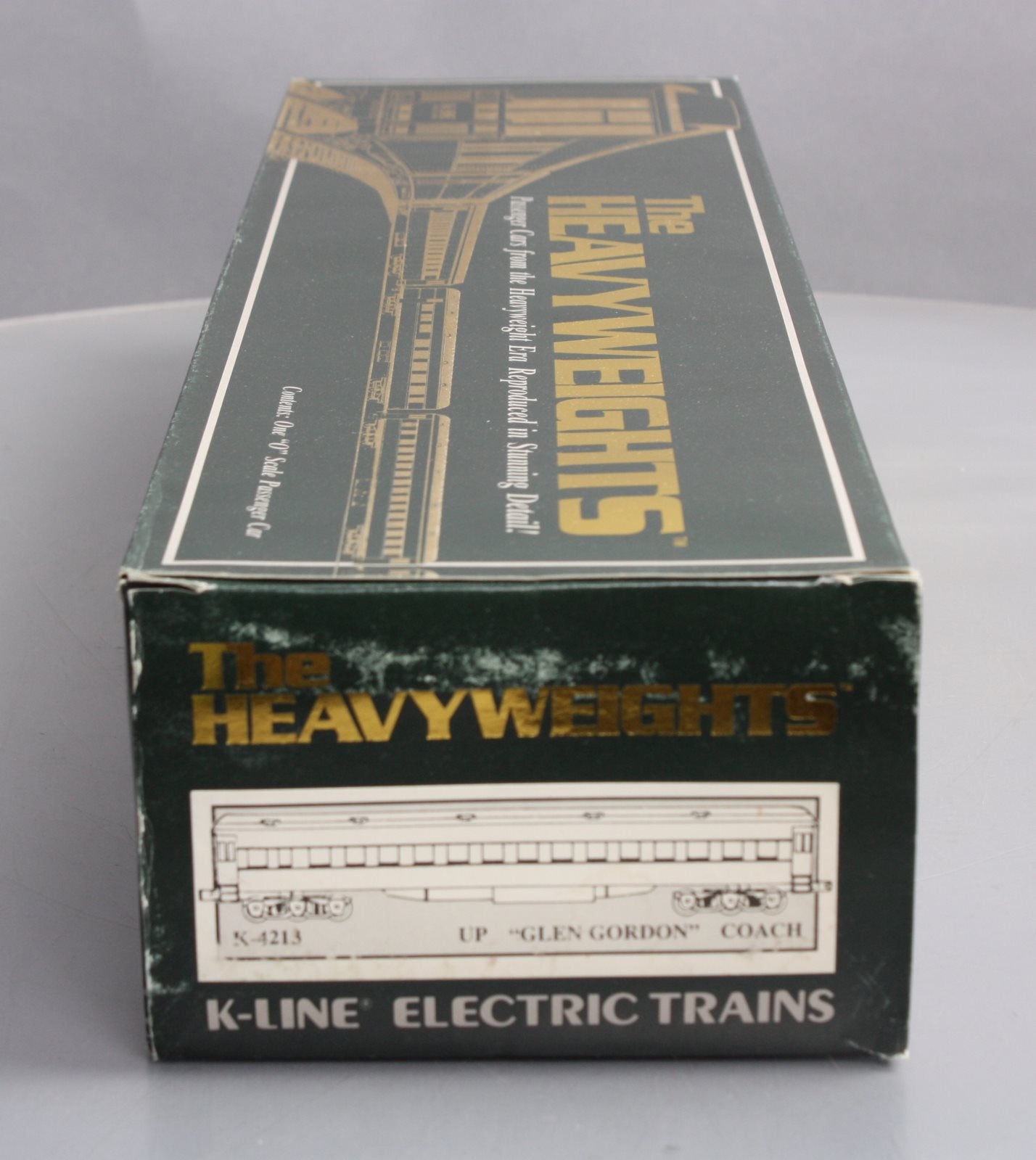 K-Line K4213 O Union Pacific "Glen Gordon" 18" Heavyweight Coach Car #4213