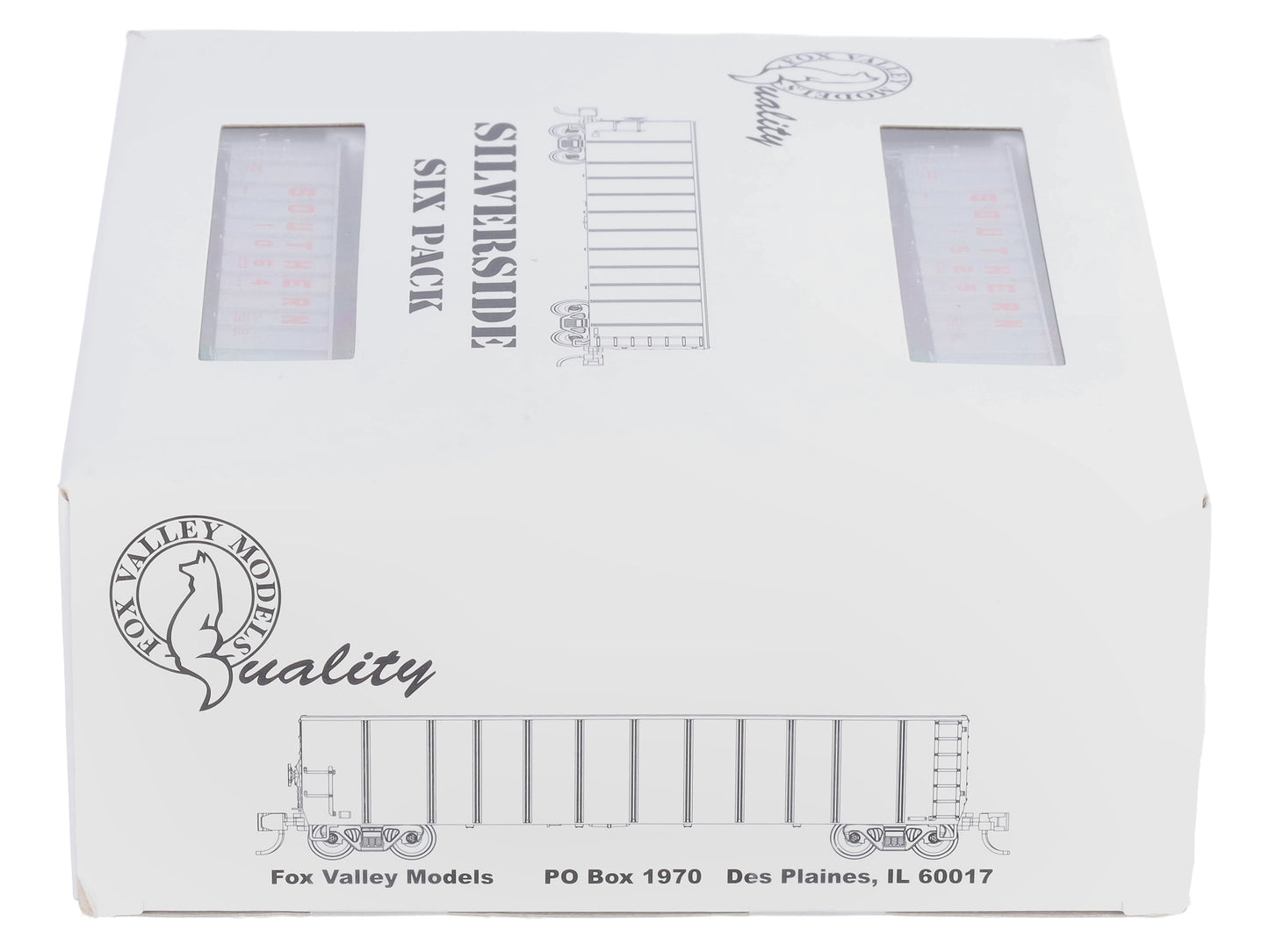 Fox Valley Models 83409 N Southern Railway Silverside Coal Gondola #7 (Set of 6)