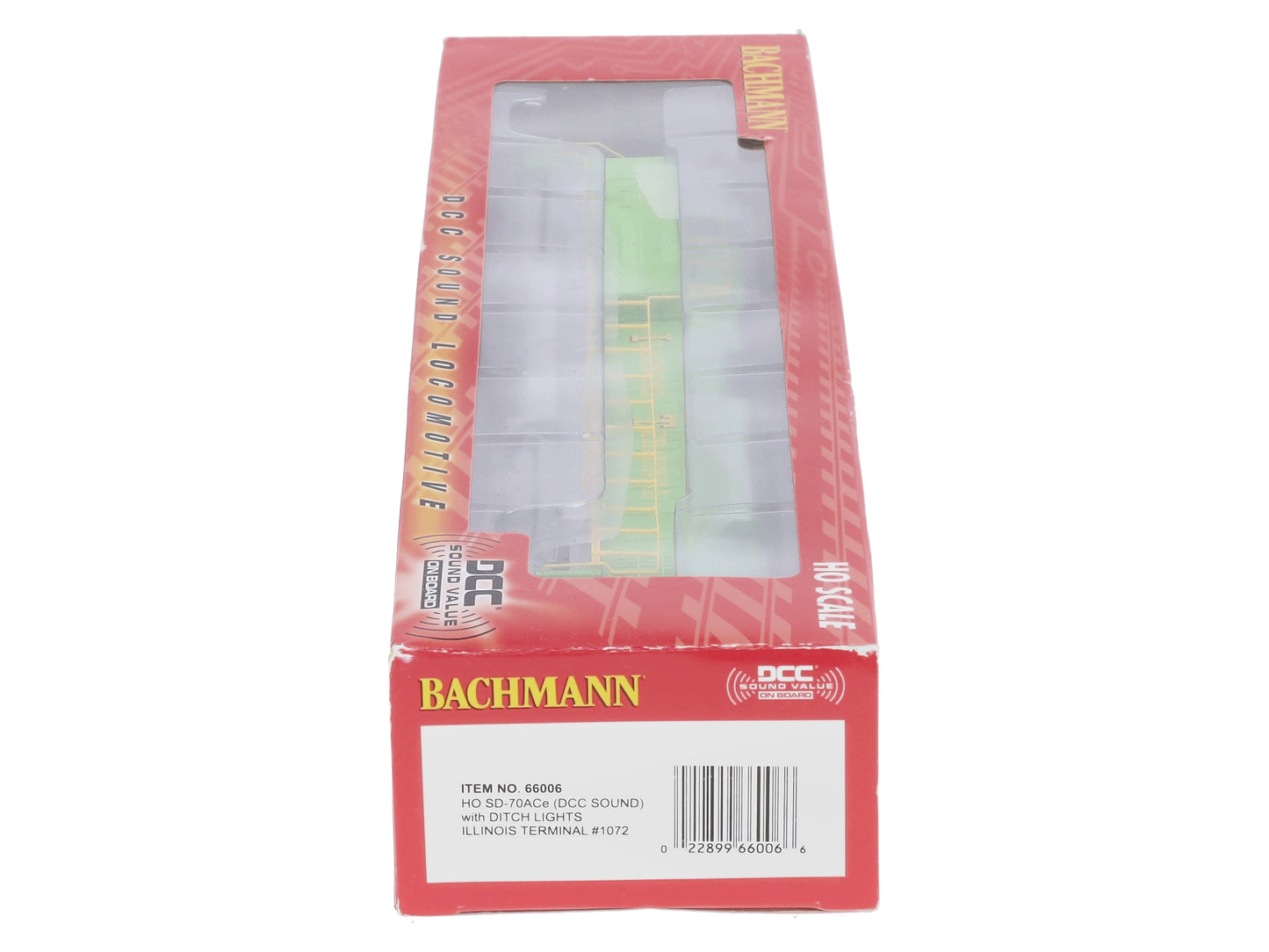 Bachmann 66006 HO Illinois Terminal SD70ACe Diesel Locomotive Sound/DCC #1072