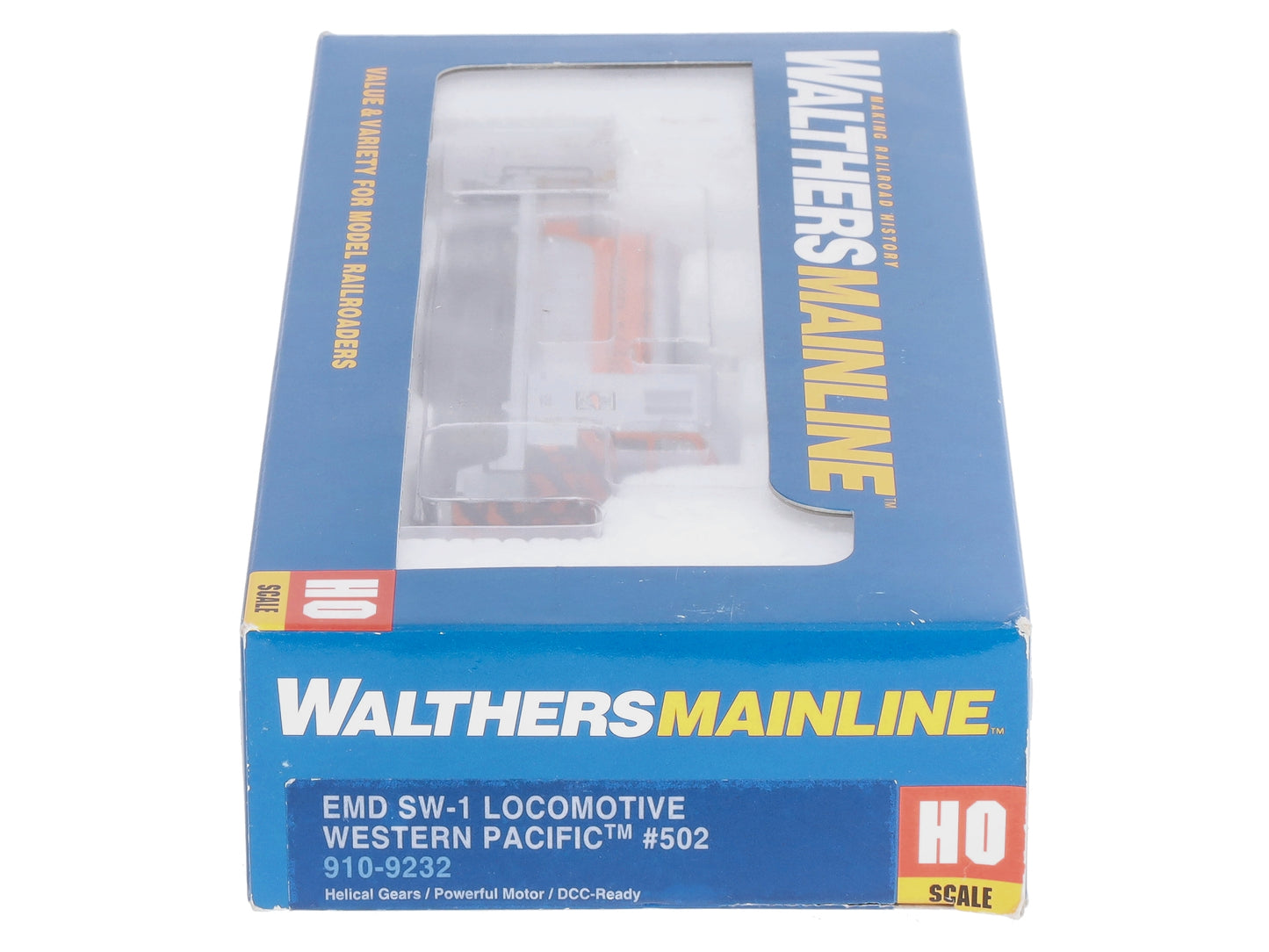 Walthers 910-9232 HO Western Pacific EMD SW1 Diesel Locomotive Standard DC #502