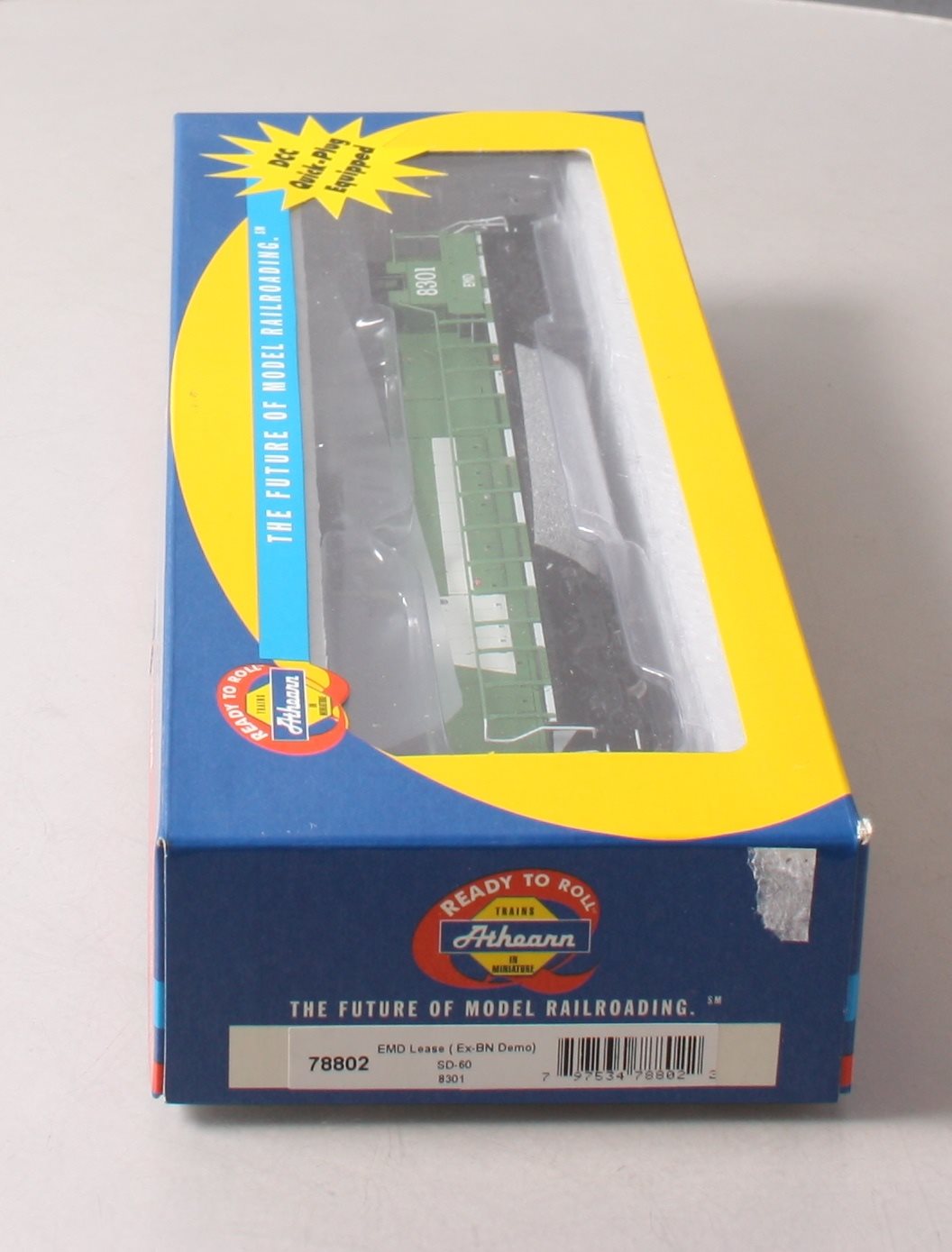 Athearn 78802 HO Scale Ex-BN EMD Lease SD-60 Diesel Locomotive #8301