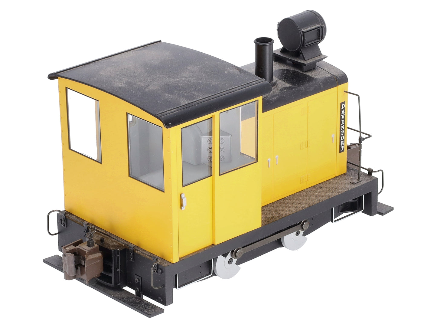 Bachmann 91396 Yellow Davenport 0-4-0 Steam Locomotive w/DCC