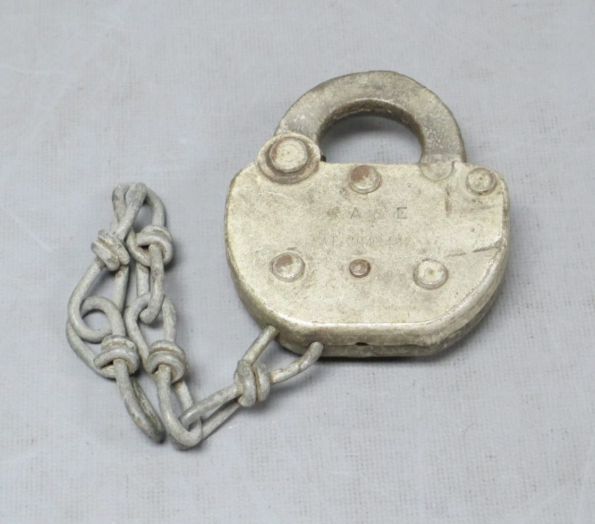 Adlake Vintage Railroad Lock VG