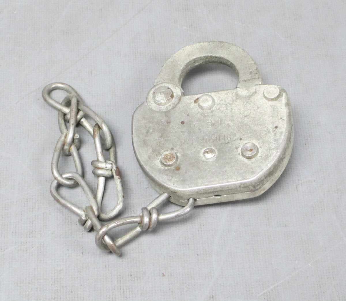 Adlake Vintage Railroad Lock VG