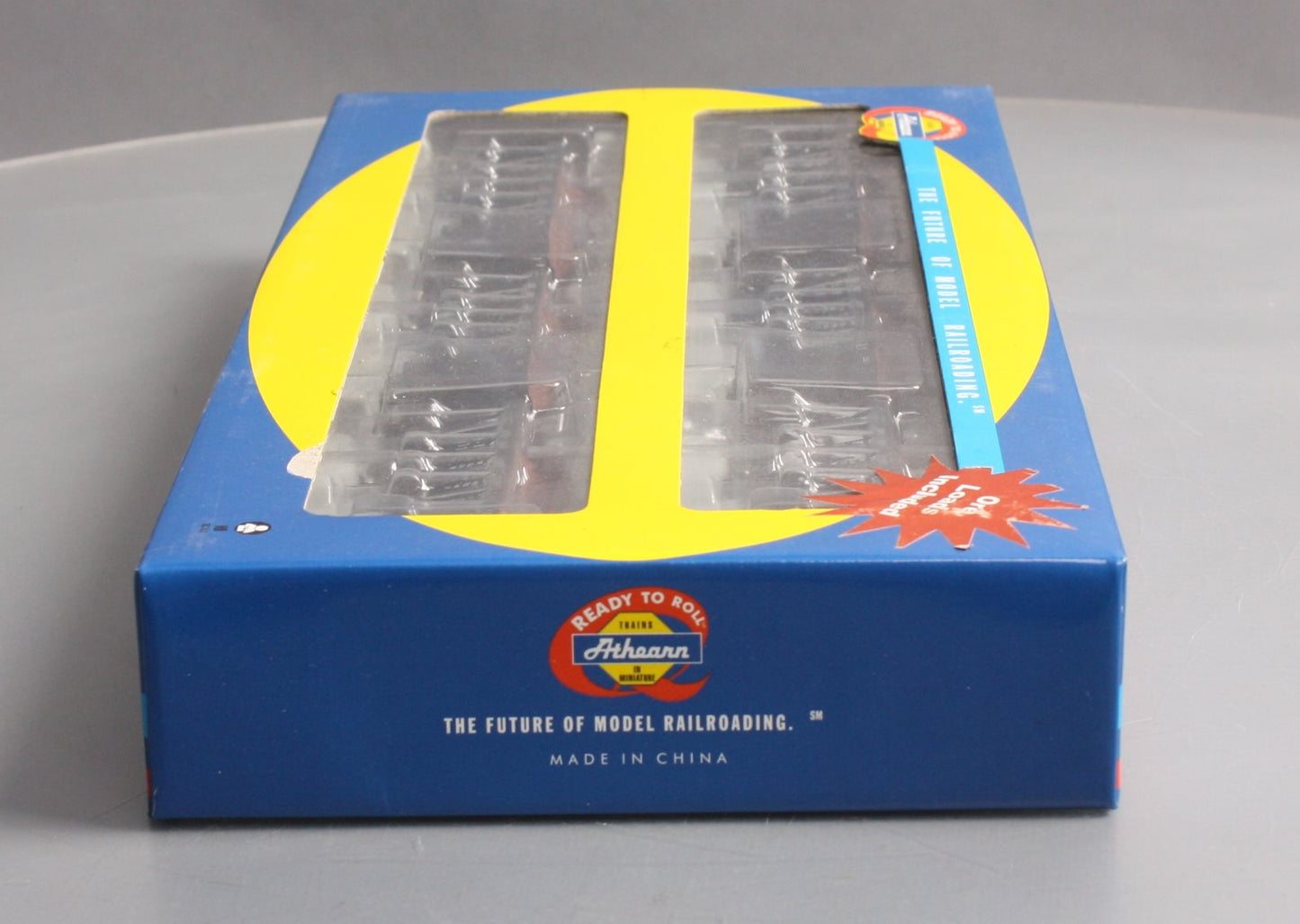 Athearn 97660 HO Scale Pennsylvania 26' Low-Side Ore Cars (Set of 6)