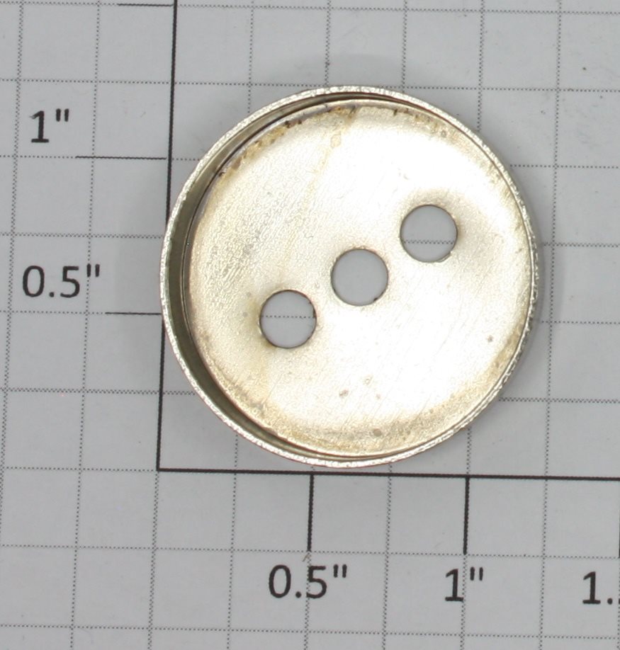 Gilbert 1931-93 Nickel Cylinder End for Hudson Erector Locomotive