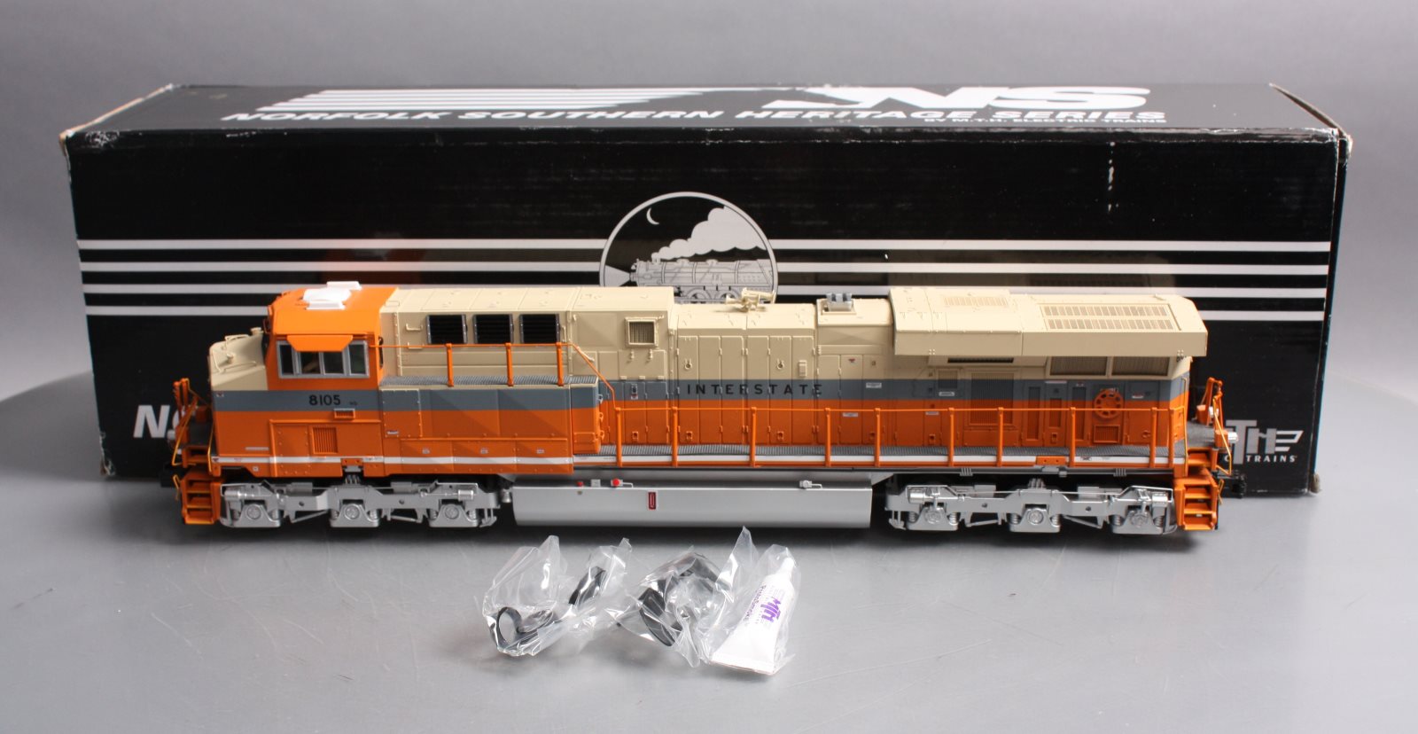 MTH 20-20278-1 O Interstate NS Heritage ES44AC Diesel Engine w/PS