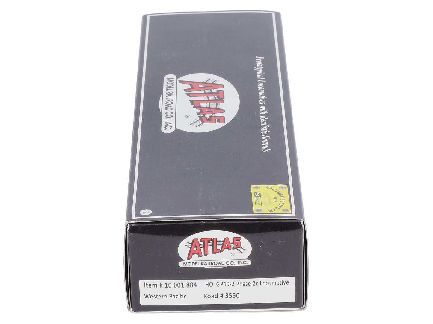 Atlas 10001884 HO Western Pacific GP40-2 with Decoder & Sound #3550