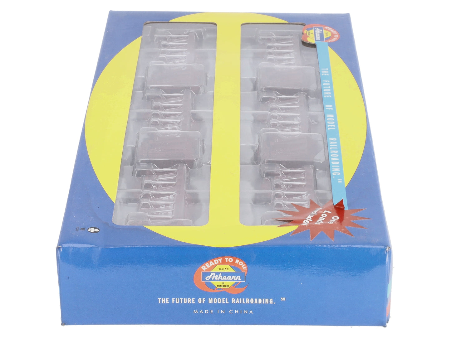 Athearn 94943 HO Scale Southern Pacific 26' Lo-Sided Ore Cars 6-Pack