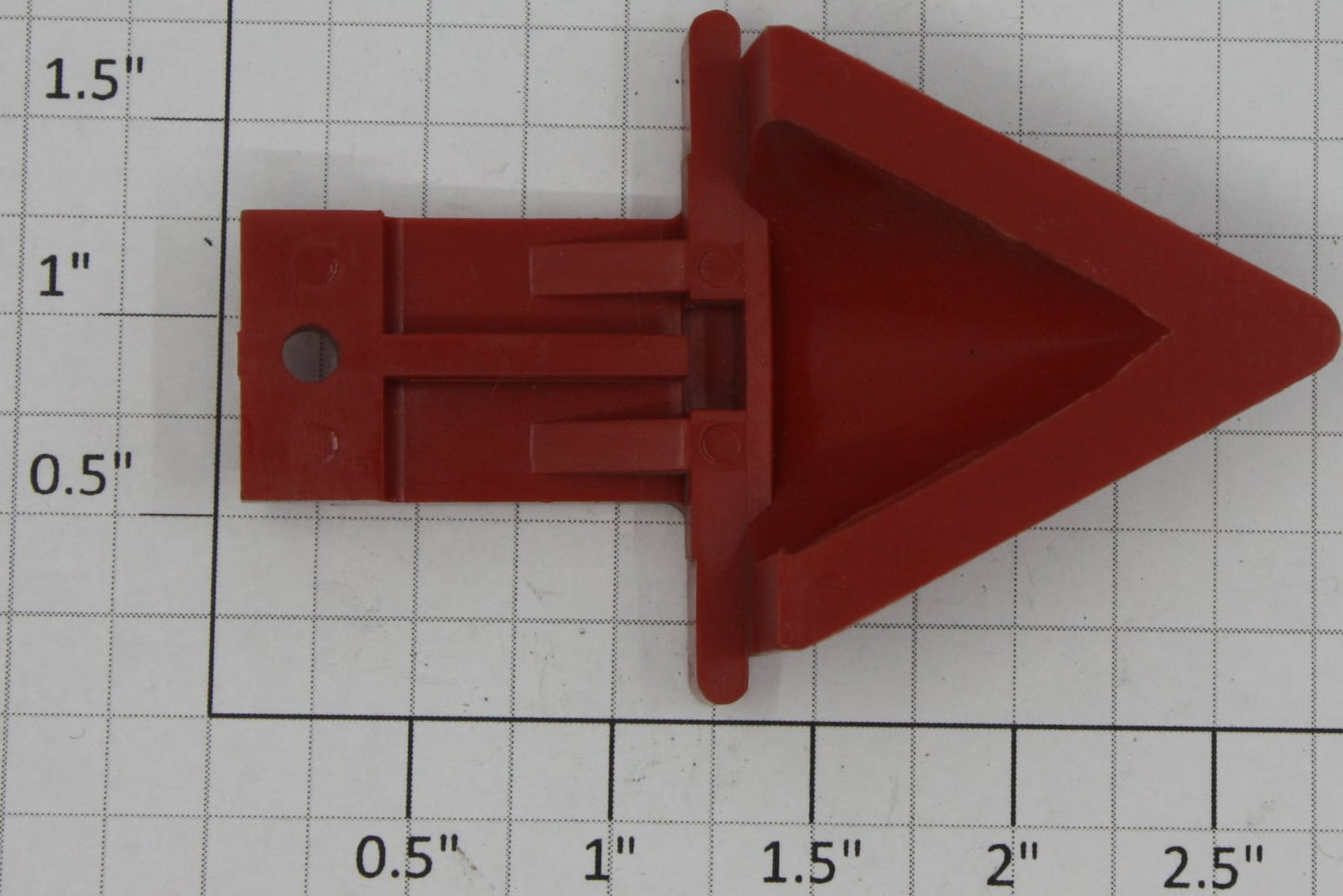 American Flyer PA15C582 S Scale Red Plastic Cowcatcher