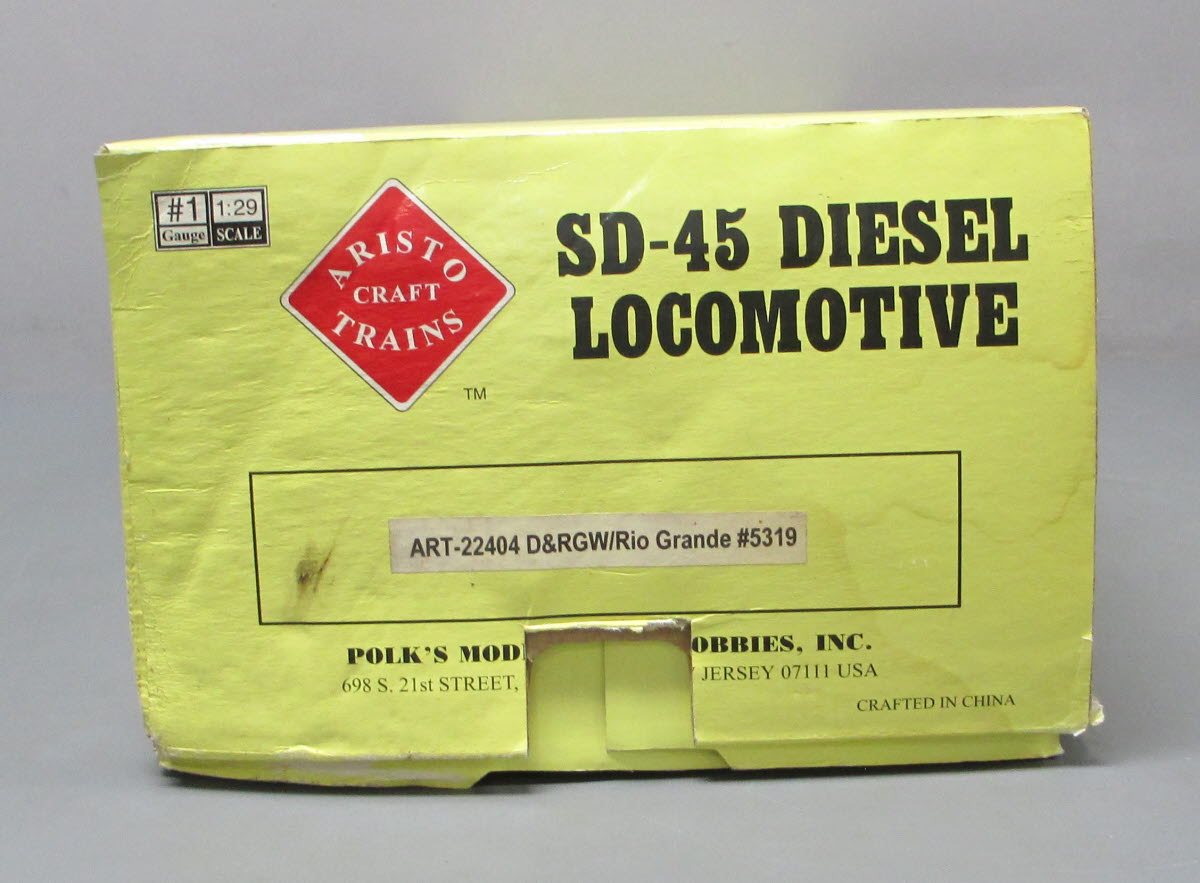 Aristo-Craft 22404 Denver & Rio Grande SD-45 Diesel Locomotive #5319